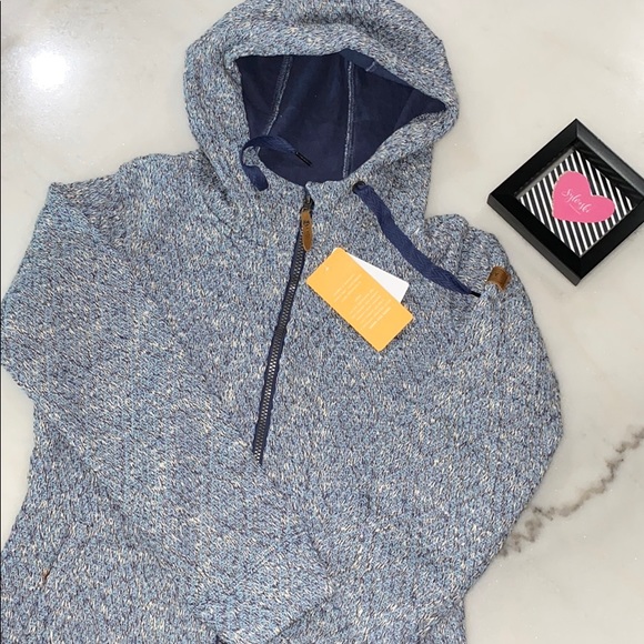 🔥 ROXY SNOW DOE ZIP-UP HOODED SWEATSHIRT, NWT - Picture 4 of 8